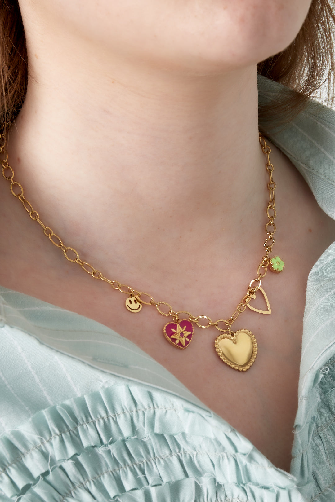 Hearts ketting