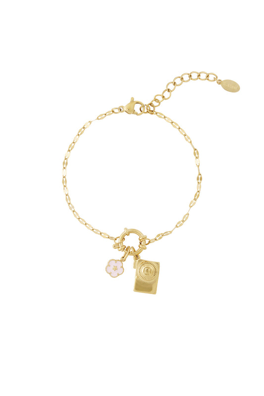 Parisberlockarmband med lekfulla hängen