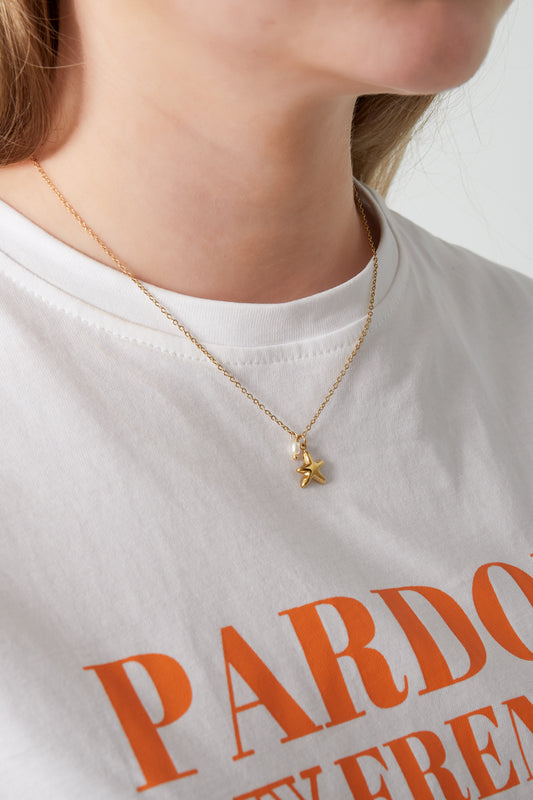 Ketting met zeesterbedel