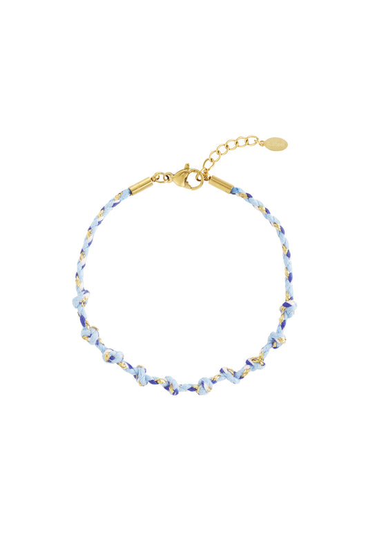 Braided bracelet with summer vibe