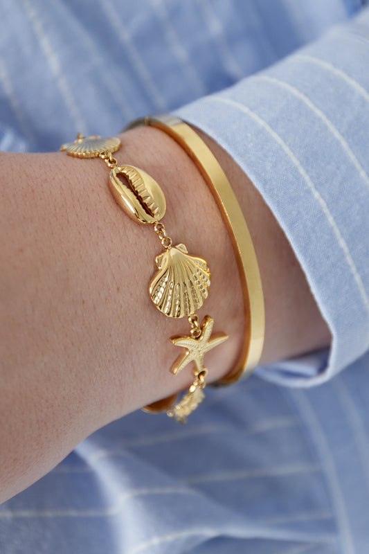 Armband med havsskatter