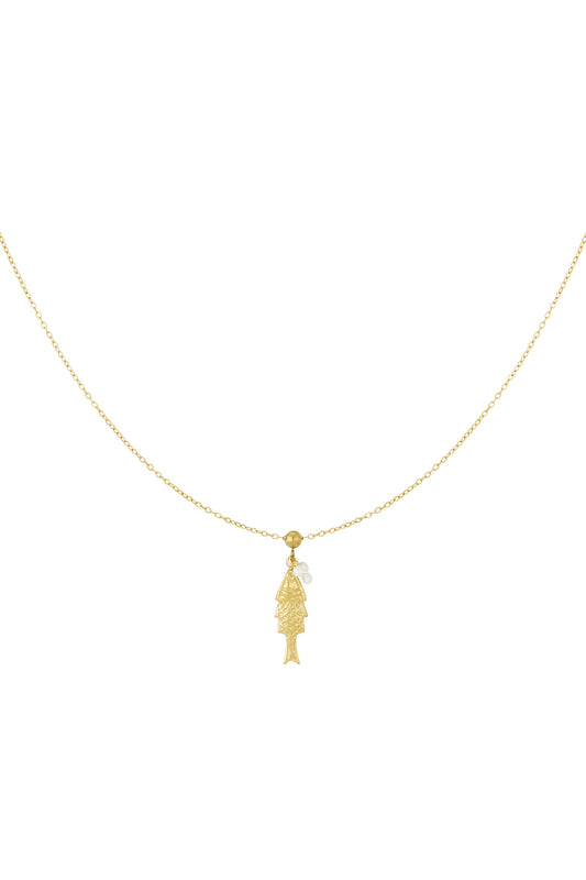 Vis hanger ketting