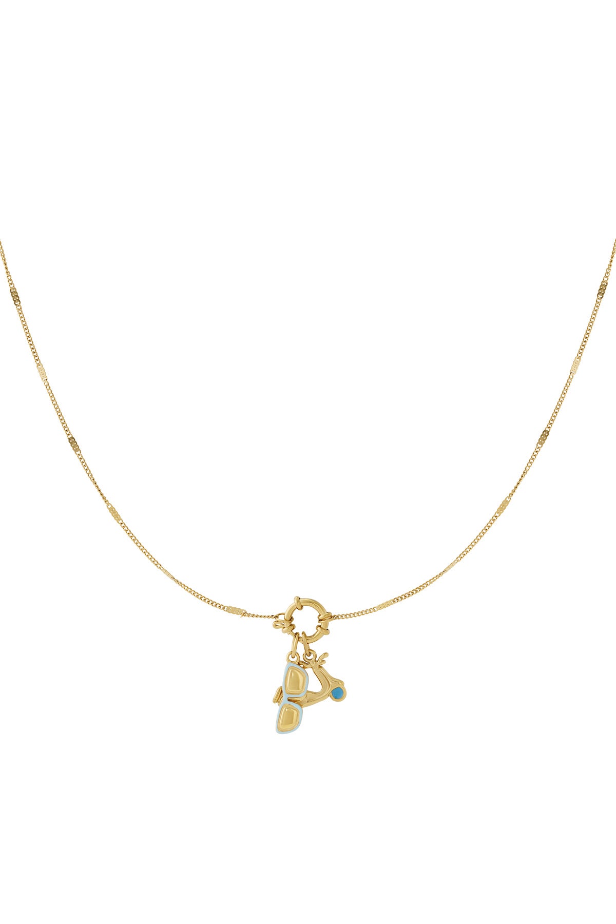 Summer scooter necklace