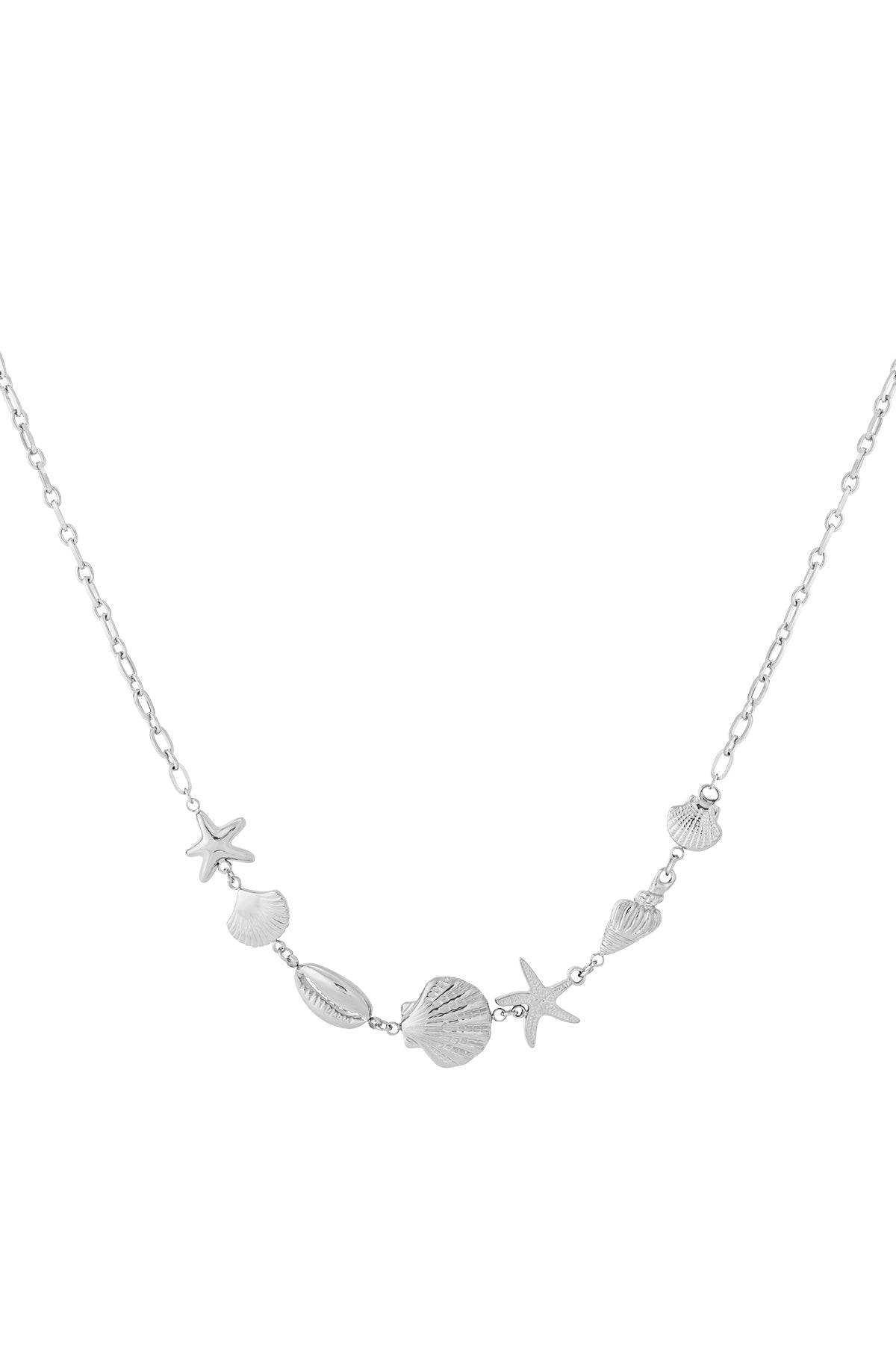 Necklace with beach charms